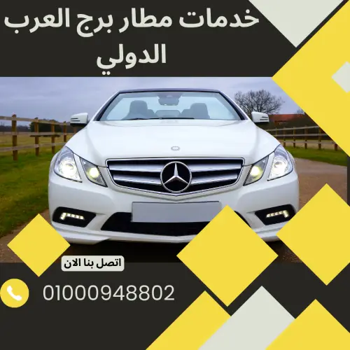 خدمات مطار برج العرب الدولي